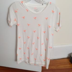 J crew bird t-shirt